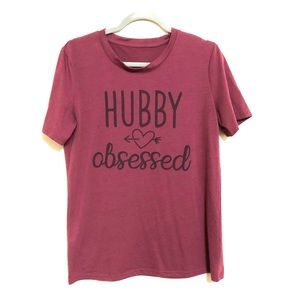 ‘Hubby Obsessed’ graphic T